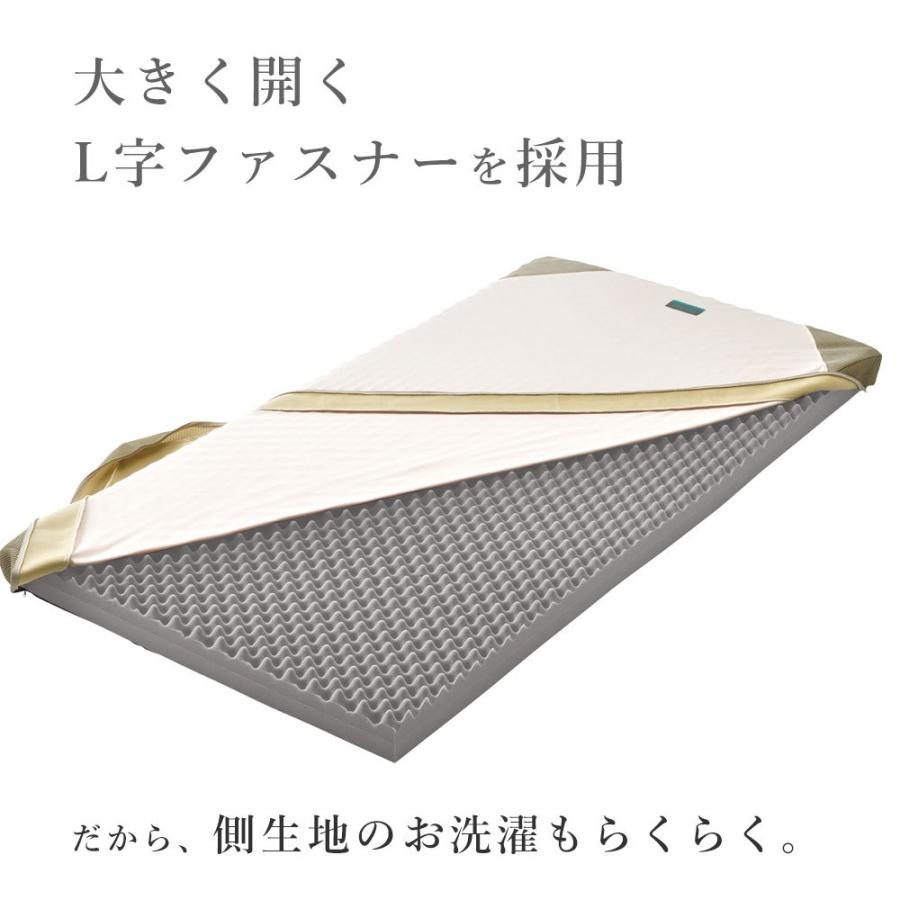 西川（nishikawa） SUYARA スヤラ マット 敷布団 延べ セミダブル 155