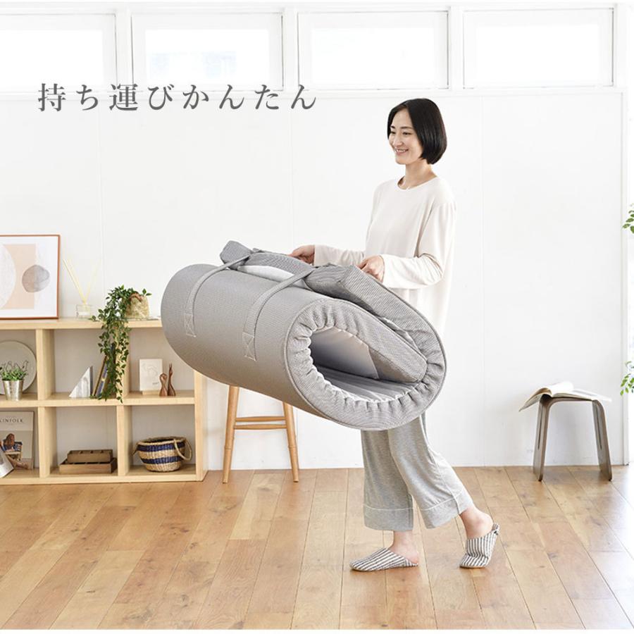 西川（nishikawa） SUYARA スヤラ マット 敷布団 延べ ダブル フラット