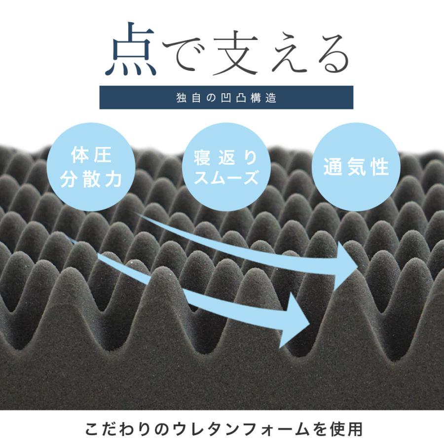 ロマンス小杉 マットレス シングル 体圧分散 敷布団 日本製 体圧分散