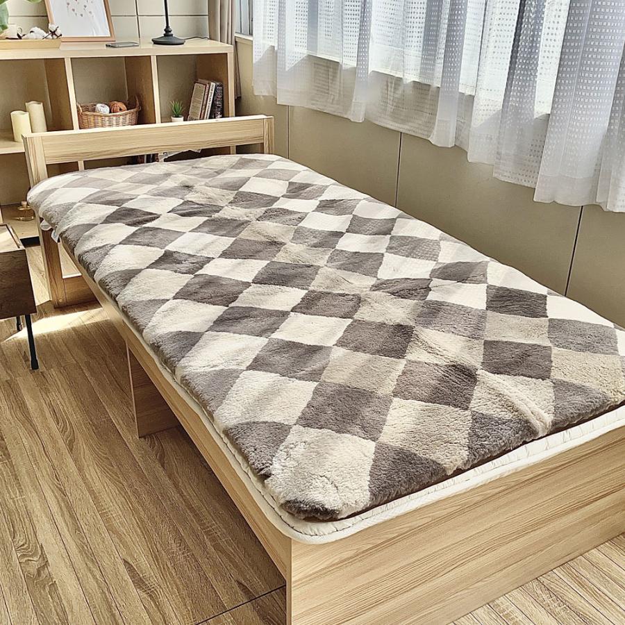 ロマンス小杉 ムートンシーツ シングル 100×200cm 毛長約25mm ロマンス小杉 ムートンシーツ シングル 100×200cm 毛長約25mm