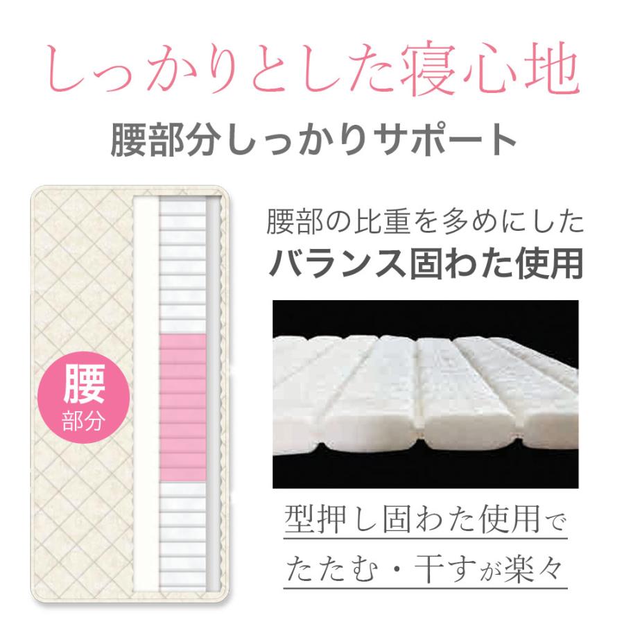 西川 敷布団 クラシノ ソリッドサポート シングルロング 敷き