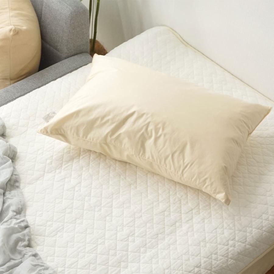 枕 フェザーピロー 日本製 L 50×70cm スモールフェザー100％ 羽根