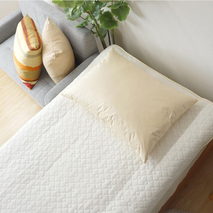 枕 フェザーピロー 日本製 L 50×70cm スモールフェザー100％ 羽根