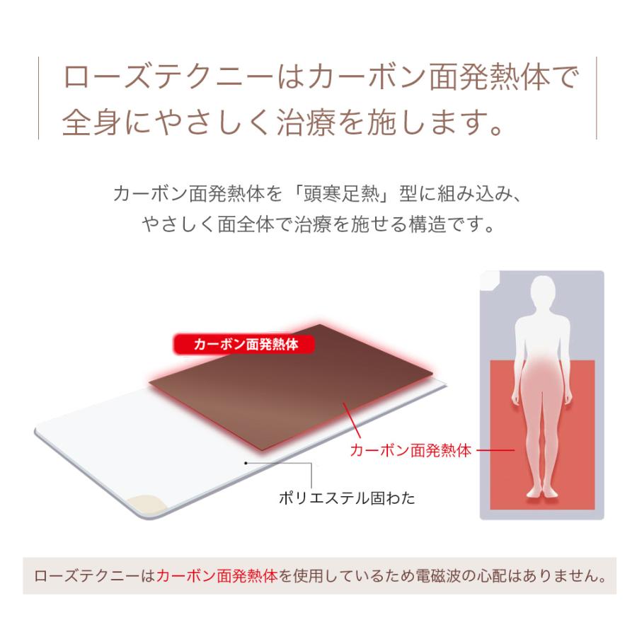 ポイント10倍 西川 ローズテクニー LSII NU01160023 シングル  90cm幅 敷布団 家庭用医療機器 敷きふとん 敷き布団｜masumen｜07