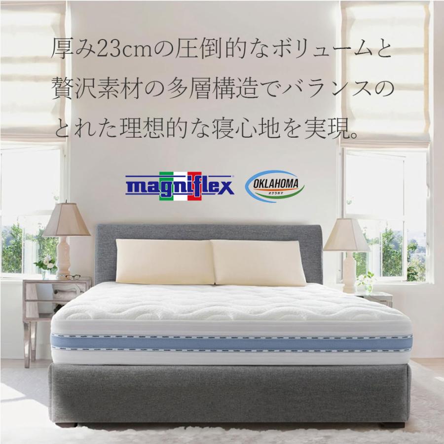 magniflex（マニフレックス） マットレス オクラホマ ダブル ベッド 