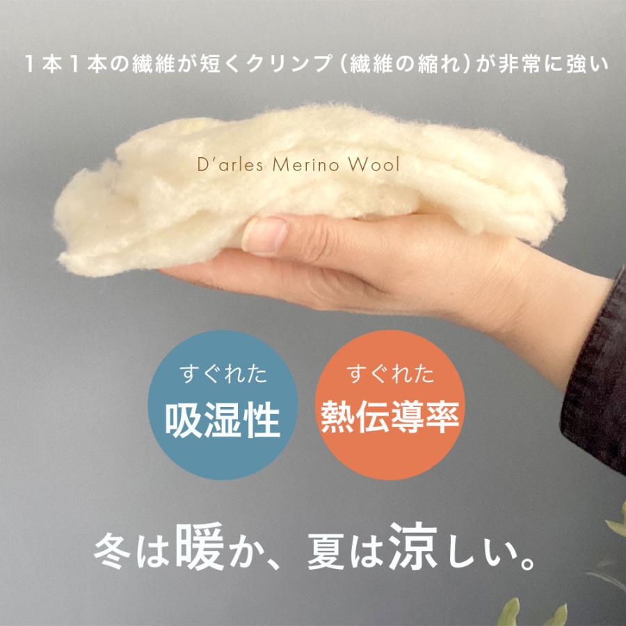 西川（nishikawa） PREMIUM WOOL ライトウエイト掛けふとん シングル
