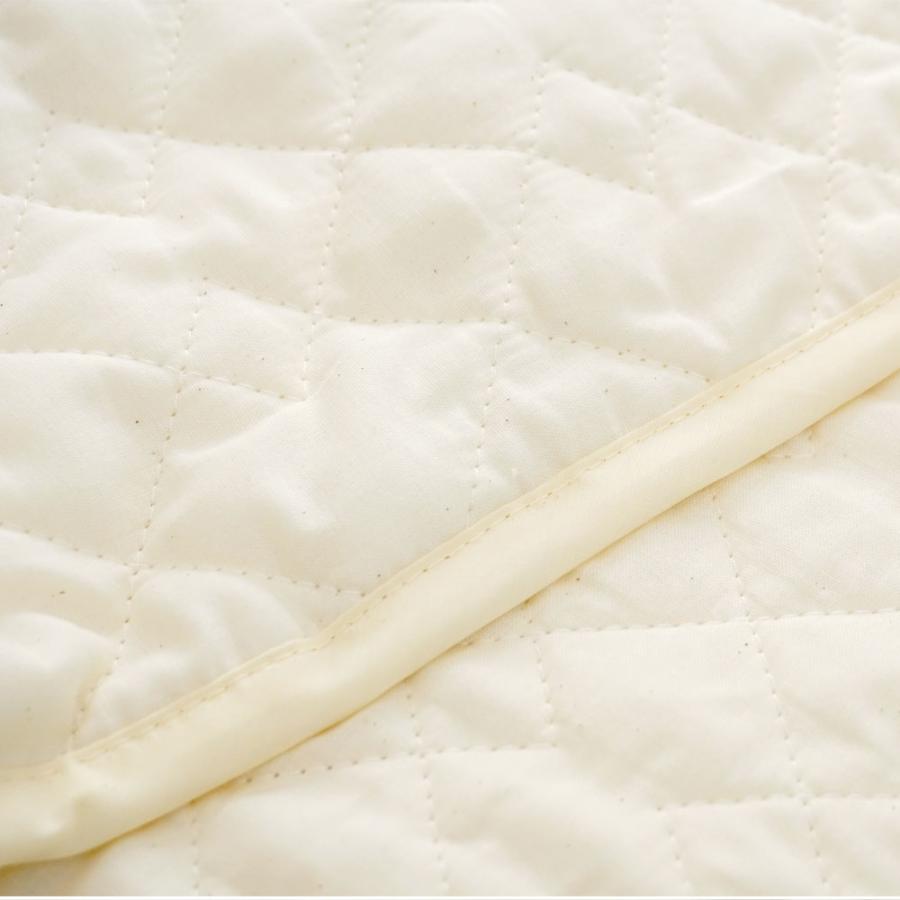 敷きパッド シングル 綿 日本製 ピュアコットンガーゼ 洗える 敷パッド