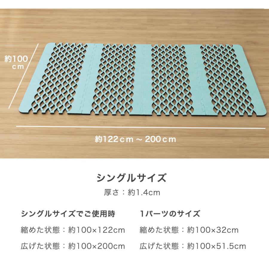 すのこ シングル 日本製 すのこ型除湿マット アレルキャッチャー