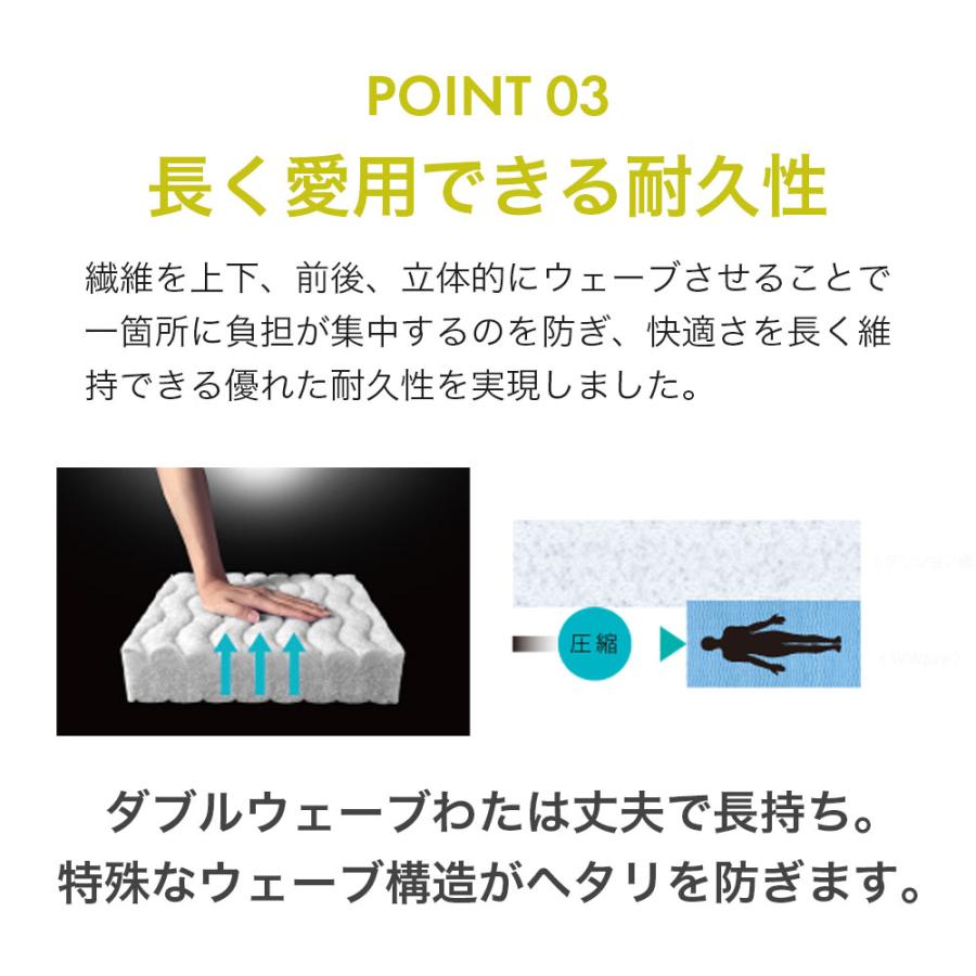 京都西川　ローズラジカル　WAVE 西川（nishikawa） 敷布団 京都西川 ローズラジカル ダブルウェーブ