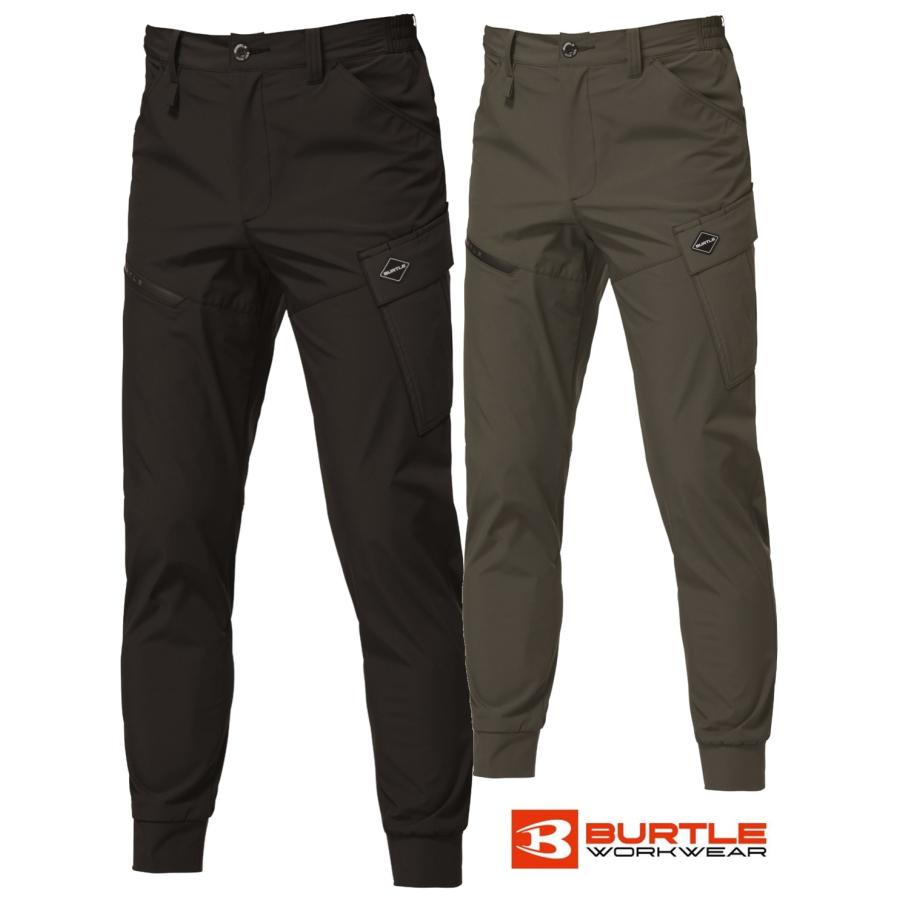 BURTLE バートル 接触冷感 ストレッチ 軽量 ジョガー カーゴパンツ 春夏 S~3XL 1022 作業着 作業服（Yahoo!・はたらくヒト支え隊）