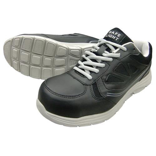 安全スニーカー 富士手袋 1235 セーフライト 紐 ヒモ 軽量 黒 ブラック 安全靴 メンズ セーフティシューズ 安い クッション性 通気性 ムレない 1235 はたらくヒト支え隊 通販 Yahoo ショッピング