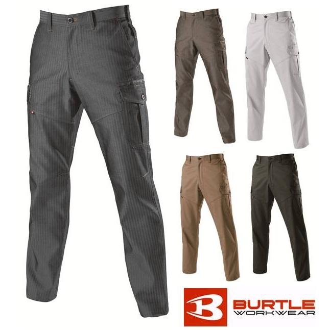 BURTLE バートル 1512 SS〜8L カーゴパンツ ヘリンボーン 超