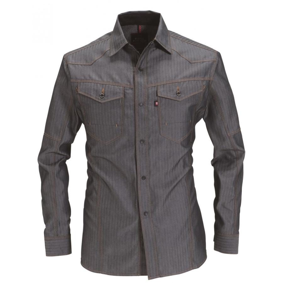 バートルBURTLE 楽天市場】シャツ 無地 BURTLE バートル 長袖 ポロシャツ ユニ