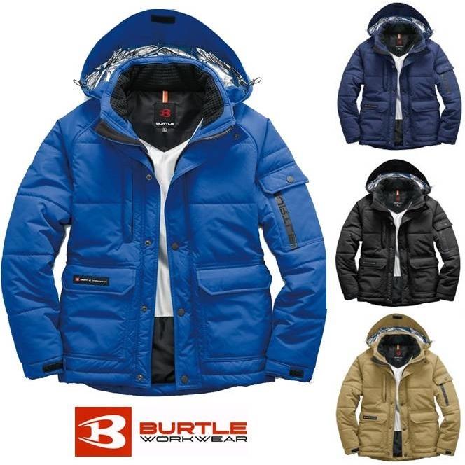 【送料無料】BURTLE バートル 7510 SS〜5L 保温力抜群 防寒ジャケット 軽量 防寒着  秋冬 作業服 作業着 かんたん刺繍申し込み 防寒服 メンズ ジャケット｜masumi-shokai