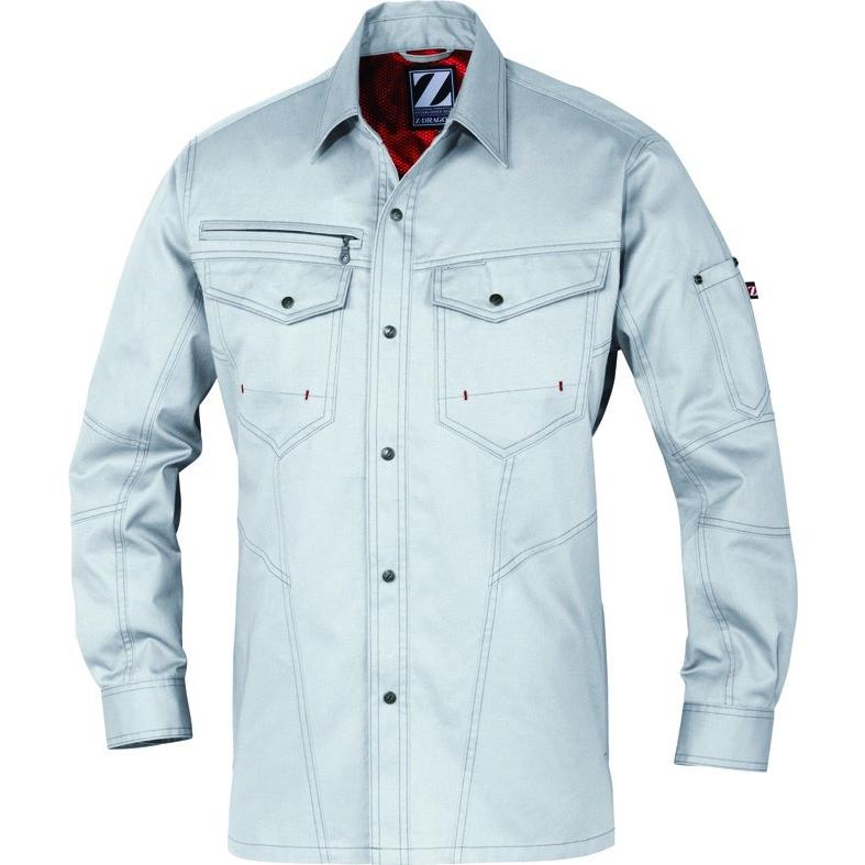 自重堂 Z-DRAGON ジードラゴン 75204&75202 長袖シャツ 上下セット SS