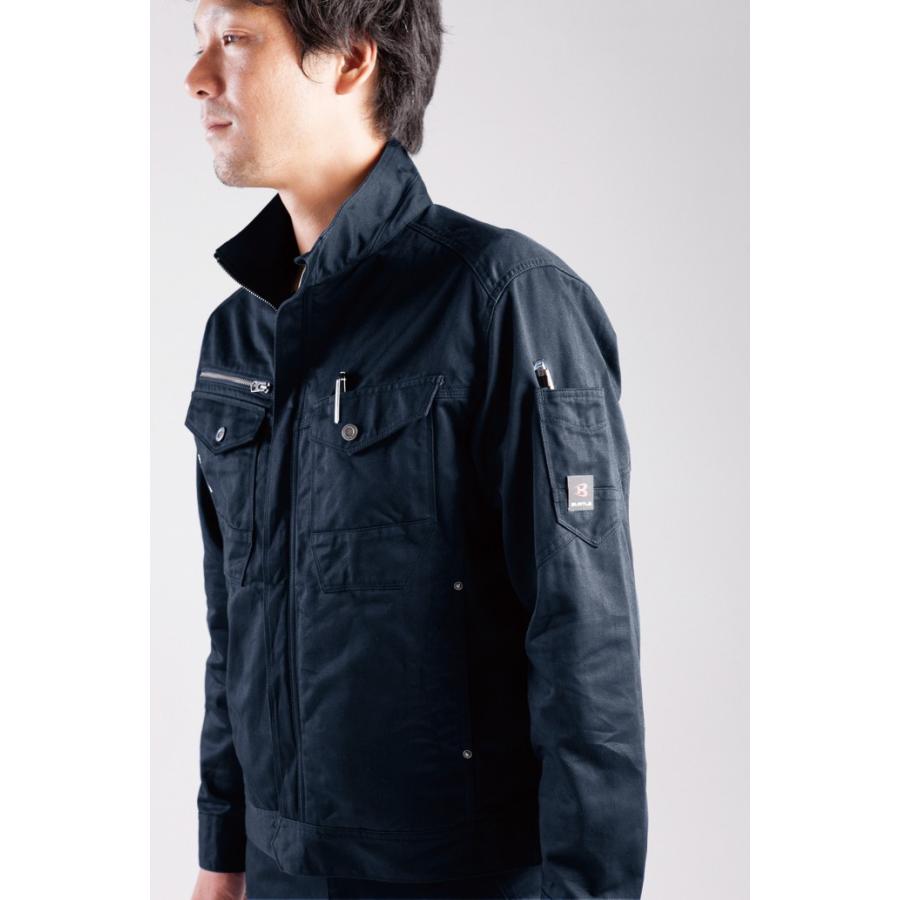 BURTLE バートル 8101 SS〜5L ジャケット 最強の極厚綿 綿100