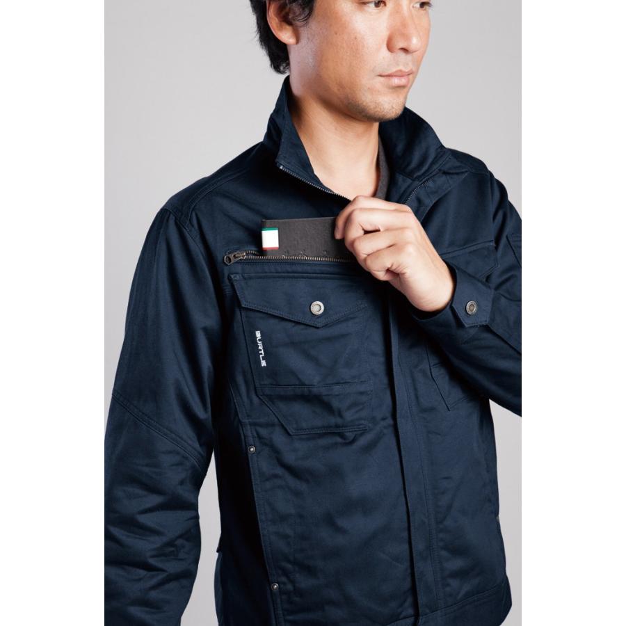 BURTLE（バートル） 8101 SS〜5L ジャケット 最強の極厚綿 綿100% 秋冬