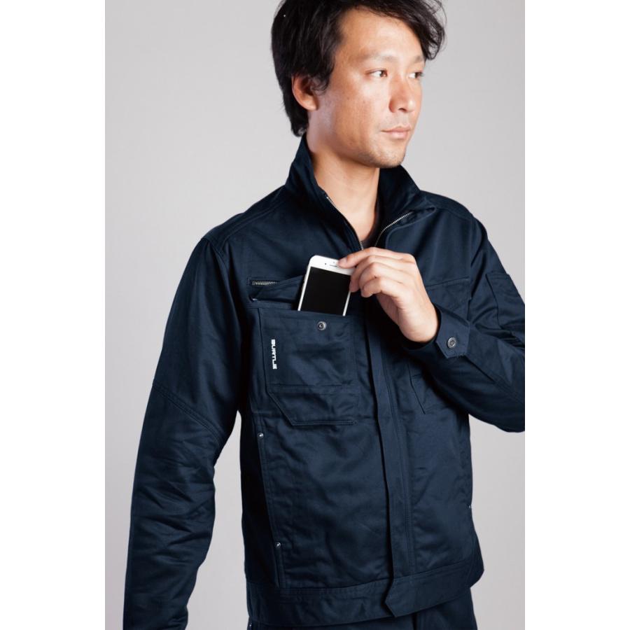 BURTLE バートル 8101 SS〜5L ジャケット 最強の極厚綿 綿100