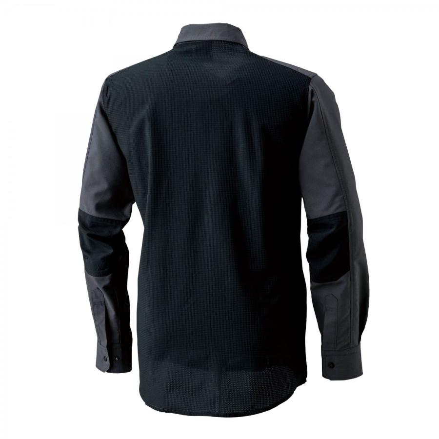 TS DESIGN 藤和 84605 ハイブリッドストレッチシャツ 長袖シャツ SS
