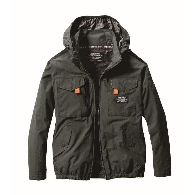 バートル空調服2025年モデル24VXLジャケット（長袖）セット BURTLE (2025年新型24V) 24V バートル セット 長袖 綿100