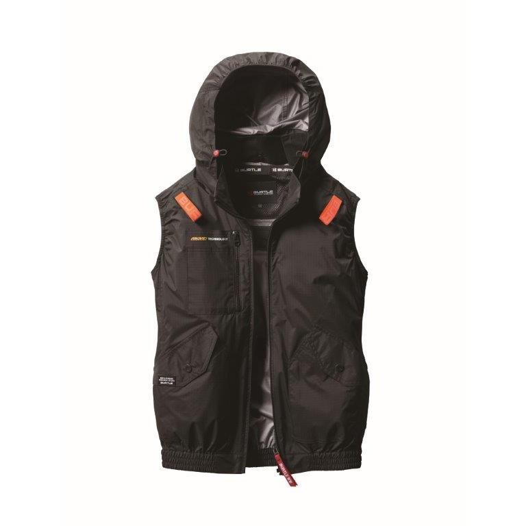 BURTLE AC1034 カモフラシルバー 空調服 M熱中症対策 BURTLE 空調服 AC1034 【新品未使用】 ベスト M カモフラ