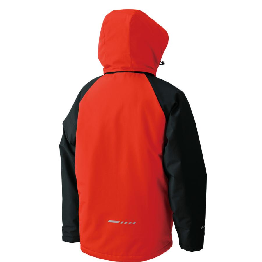 SLASH S-HEAT 防水 ジャケット S〜5L シンメン かんたん刺繍申し込み 電熱服対応 03170 ブルゾン 作業服 作業着 防寒着 防寒服 カッパ 雨合羽