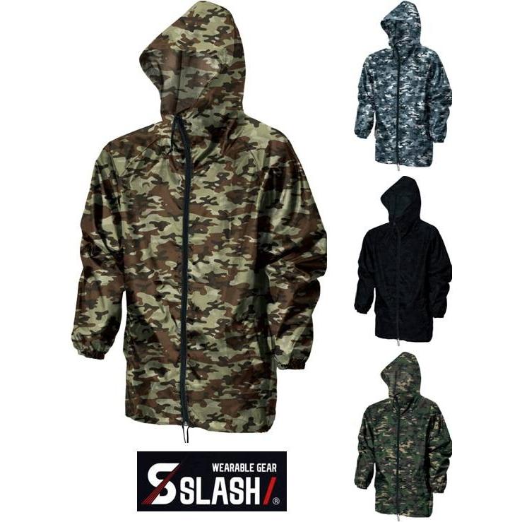 Slash リップ ウィンドブレーカー M 3l カモフラ 迷彩 撥水 防風 耐久性 シンメン 0581 ヤッケ 前チャック かっこいい おしゃれ 安い S0581 はたらくヒト支え隊 通販 Yahoo ショッピング