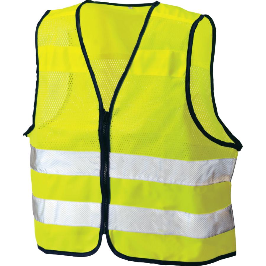 SLASH 安全ベスト エアメッシュ フラッシュベスト フリーサイズ 視認