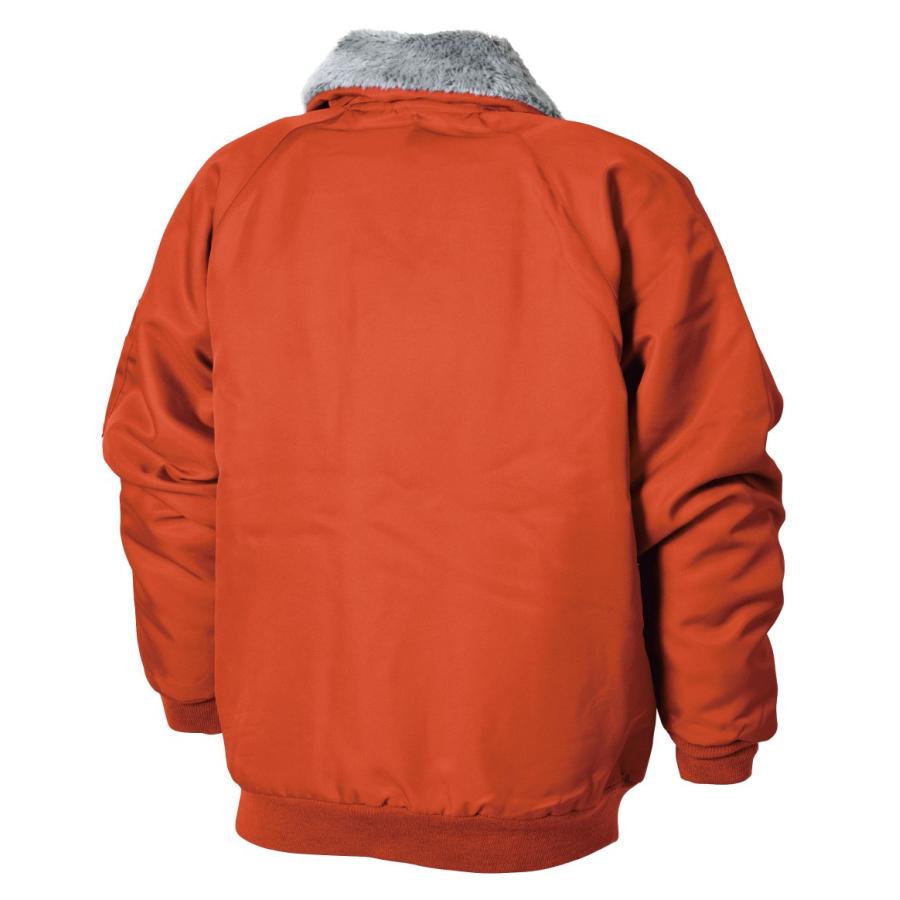 がまかつ　防寒着　防寒対策　ボアフリース　オレンジ　LL 　防寒フリース Gamakatsu がまかつ/Gamakatsu ボアフリースジャケット GM-3526