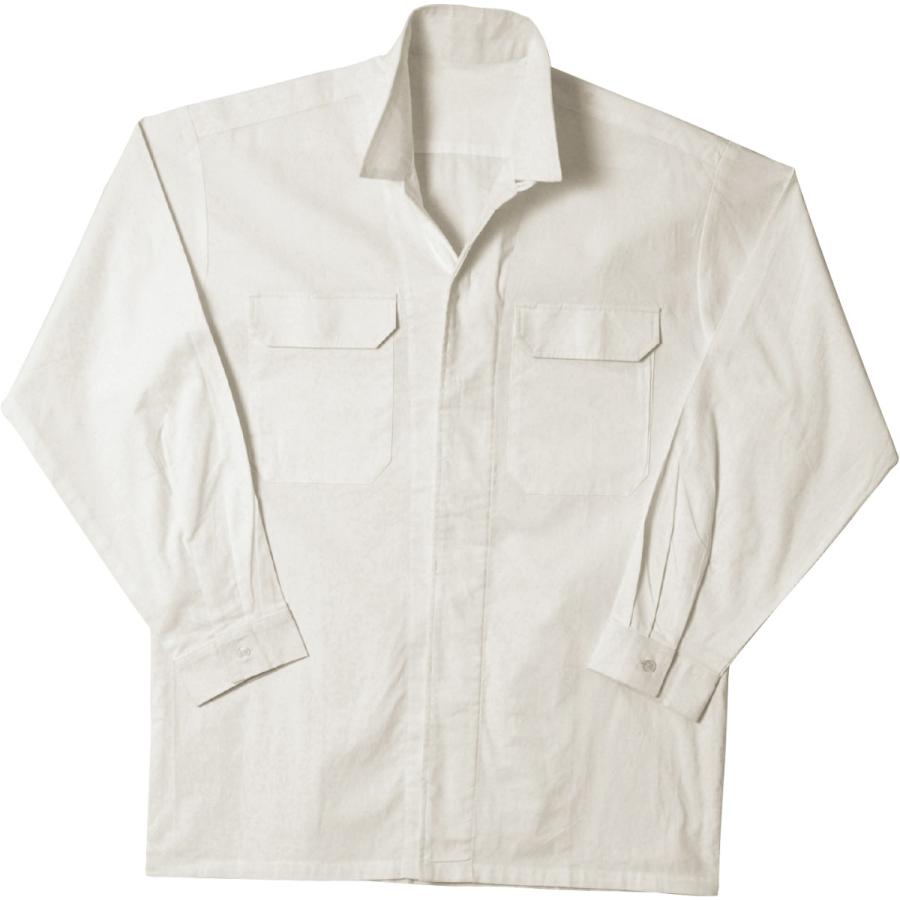 送料無料】SLASH 立ち襟シャツ 鳶 綿100% M〜5L かんたん刺繍申込み 立