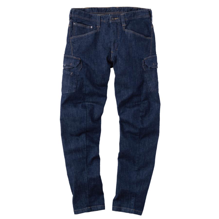 USD402 ストレッチデニムカーゴ EVENRIVER イーブンリバー