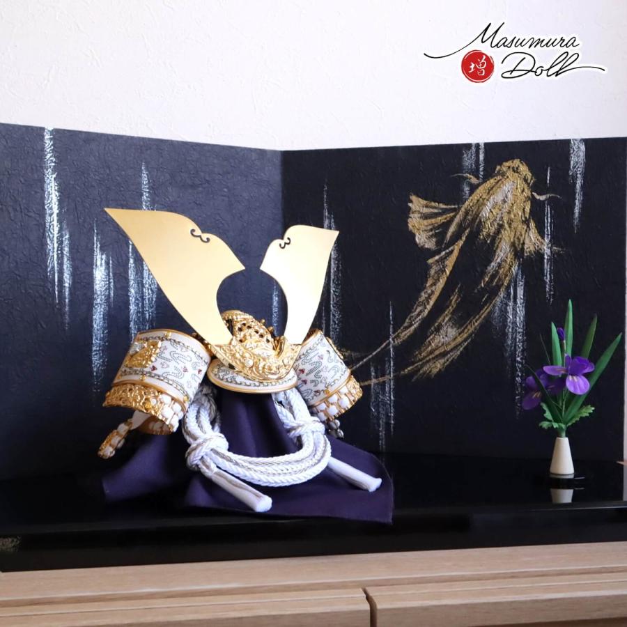 五月人形 コンパクト おしゃれ インテリア 兜飾り 5月人形 端午の節句