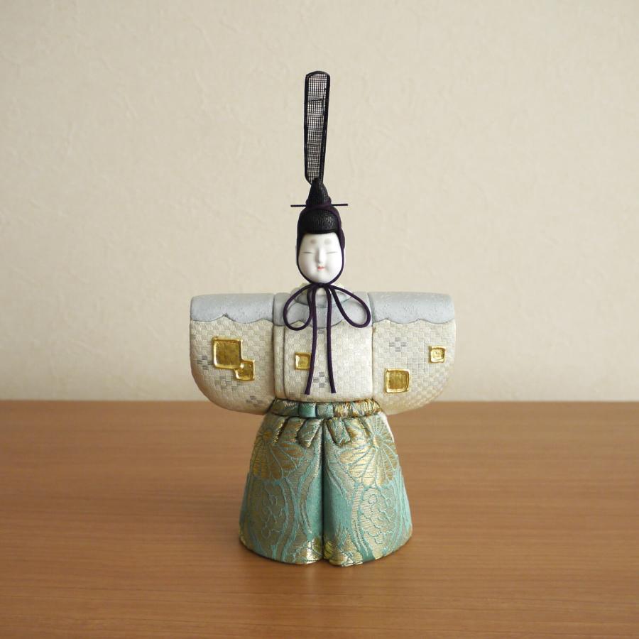 雛人形 コンパクト モダン おしゃれ インテリア ひな人形 おひなさま 限定品 三世 金林真多呂 箔押立雛完全限定品 Une-etoile かわいい お雛様 雛 親王飾り 増…_7
