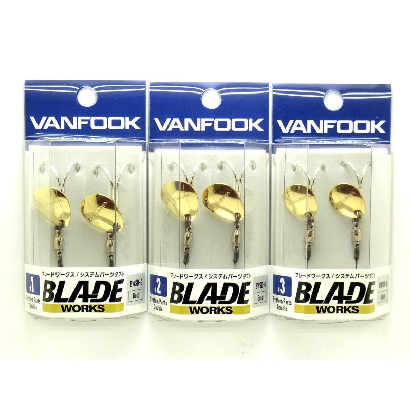 ヴァンフック ブレードワークス システムパーツダブルフック : ルアー
