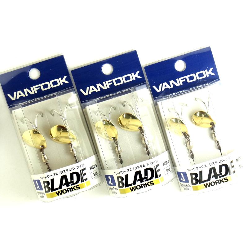 メタルマジックTG40g6個セット　ヴァンフックブレード、ダブルフック付き ヴァンフック ブレードワークス システムパーツダブルフック
