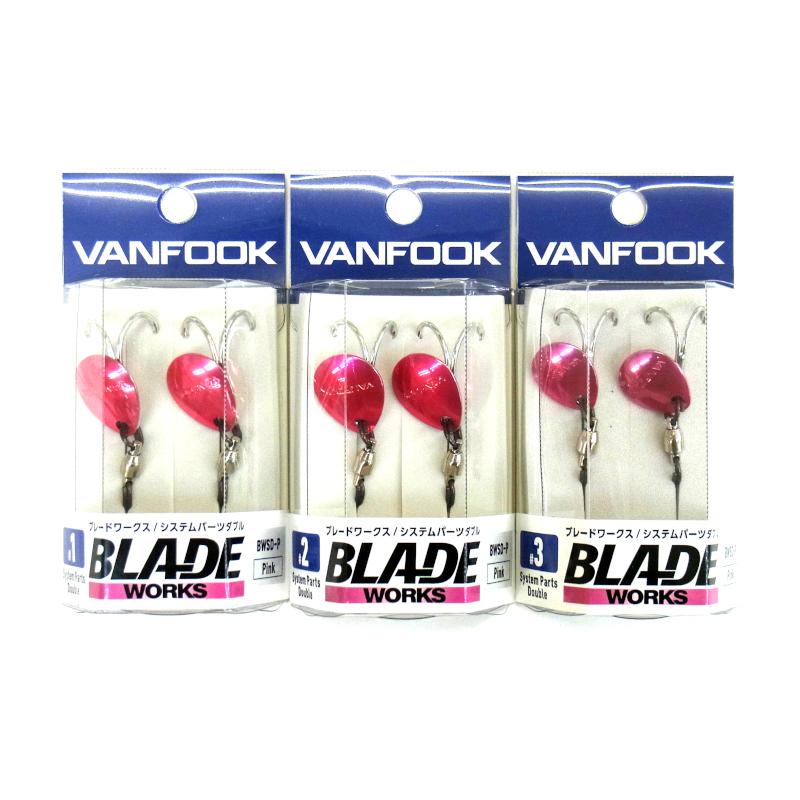 ヴァンフック ブレードワークス システムパーツダブルフック : ルアー
