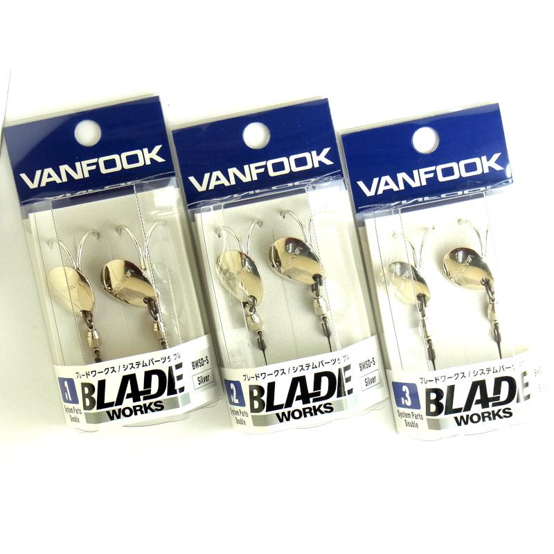 ヴァンフック ブレードワークス システムパーツダブルフック : ルアー