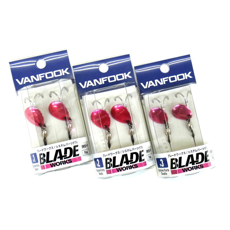 ヴァンフック ブレードワークス システムパーツダブルフック : ルアー