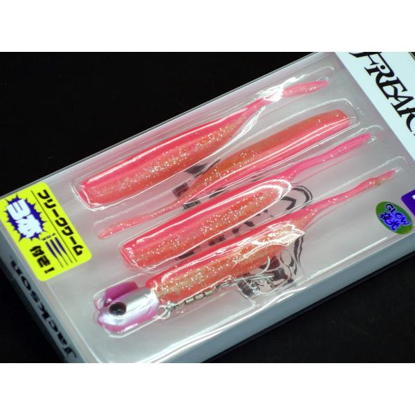 ピンクルアーセット Gary Yamamoto, deps, ワンナップシャッド Jackson（ジャクソン） フリークセット 15g ヒラメルアー : ルアー