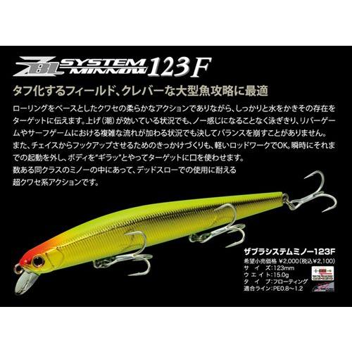 ジップベイツ ザブラ システムミノー123f シーバスルアー クリックポスト対応 81 以上節約