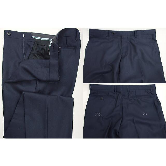 【A体】【AB体】【Loropiana ロロピアーナ〜ZELANDER DREAM】【秋冬春】スタイリッシュタイプ 2ボタンシングルスーツ#紺無地の画像