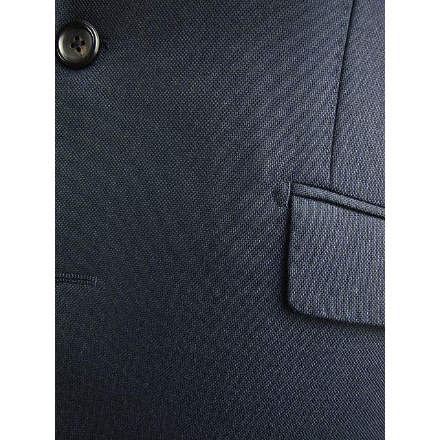 【A体】【AB体】【Loropiana ロロピアーナ〜ZELANDER DREAM】【秋冬春】スタイリッシュタイプ 2ボタンシングルスーツ#紺無地の画像