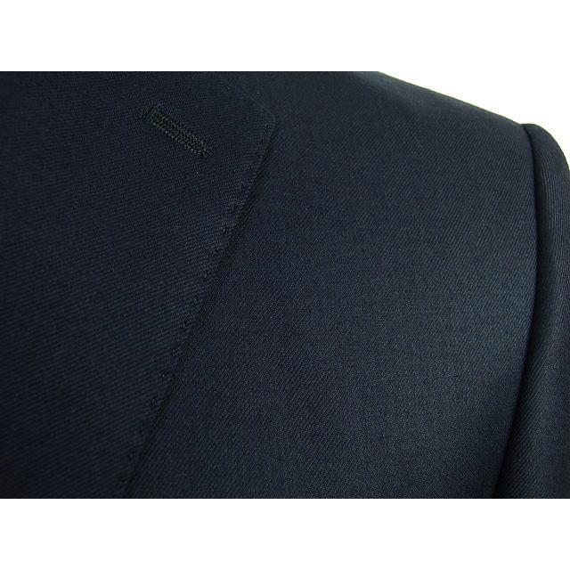 【YA体】【A体】【AB体】【秋冬春】【Ermenegildo Zegna  ゼニア〜TRAVELLER】スタイリッシュタイプ 2Bシングルスーツ/濃紺 無地の画像