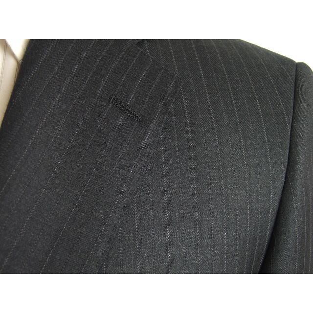 【AB体】【BB体】【秋冬春】【Ermenegildo Zegna  ゼニア〜TRAVELLER】ベーシックタイプ 2ボタンシングルスーツ/グレーストライプの画像