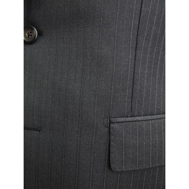 【AB体】【BB体】【秋冬春】【Ermenegildo Zegna  ゼニア〜TRAVELLER】ベーシックタイプ 2ボタンシングルスーツ/グレーストライプの画像