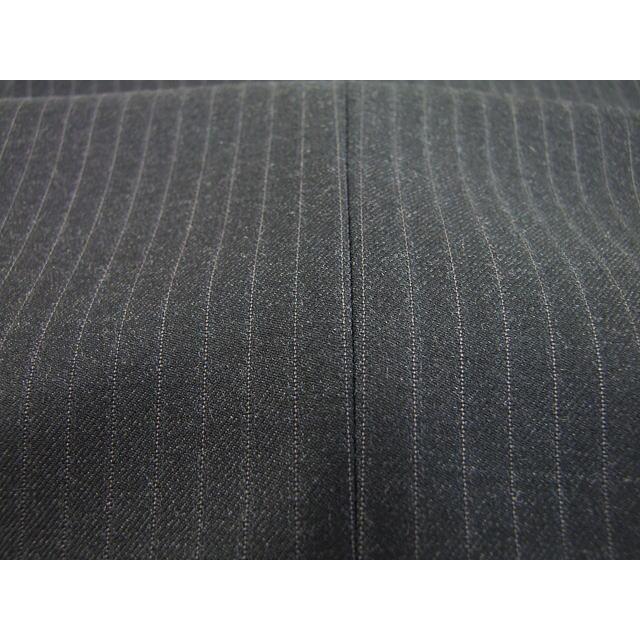 【AB体】【BB体】【秋冬春】【Ermenegildo Zegna  ゼニア〜TRAVELLER】ベーシックタイプ 2ボタンシングルスーツ/チャコールグレーストライプの画像