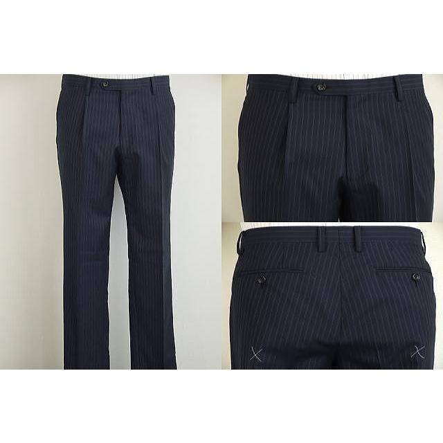 新品 未使用品 エルメネジルドゼニア ストライプ スーツ サイズ AB4 ZEGNA（ゼニア） 【AB4】【春夏秋】【Ermenegildo Zegna