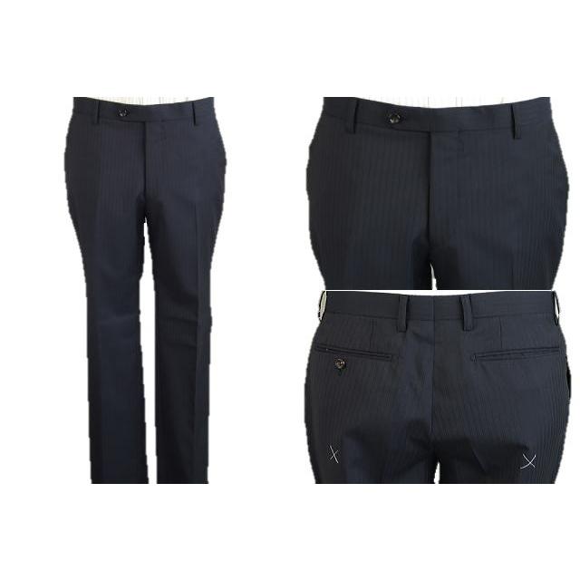 【YA体】【A体】【春夏秋】【Loropiana ロロピアーナ〜ZELANDER DREAM】スタイリッシュタイプ　スーツ /紺ストライプ/黒ストライプ/紺無地/グレー無地の画像