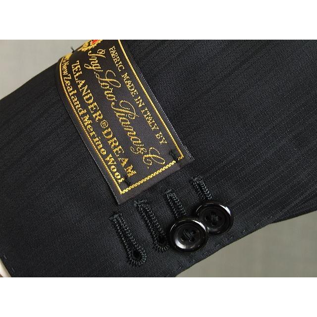 【YA体】【A体】【春夏秋】【Loropiana ロロピアーナ〜ZELANDER DREAM】スタイリッシュタイプ　スーツ /紺ストライプ/黒ストライプ/紺無地/グレー無地の画像