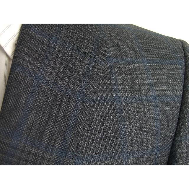 スタイリッシュタイプ ジャケット【A体】【AB体】【BB体】【春夏秋】【Ermenegildo Zegna ゼニア〜TRAVELLER】青紺/グレー/チェック柄の画像